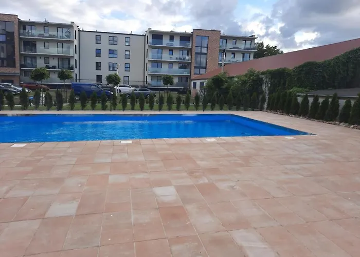 Loft Pearl Basen Taras Daire *